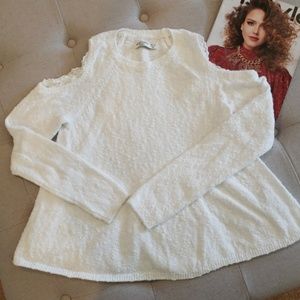 Abercrombie Kids cold shoulder sweater 13/14